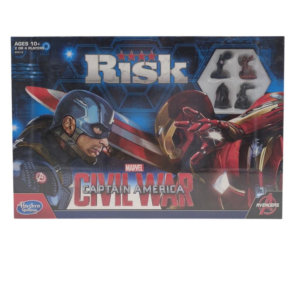 Risk Marvel Captain America Civil War Board Game Hasbro Gaming Ages 10+ NEW